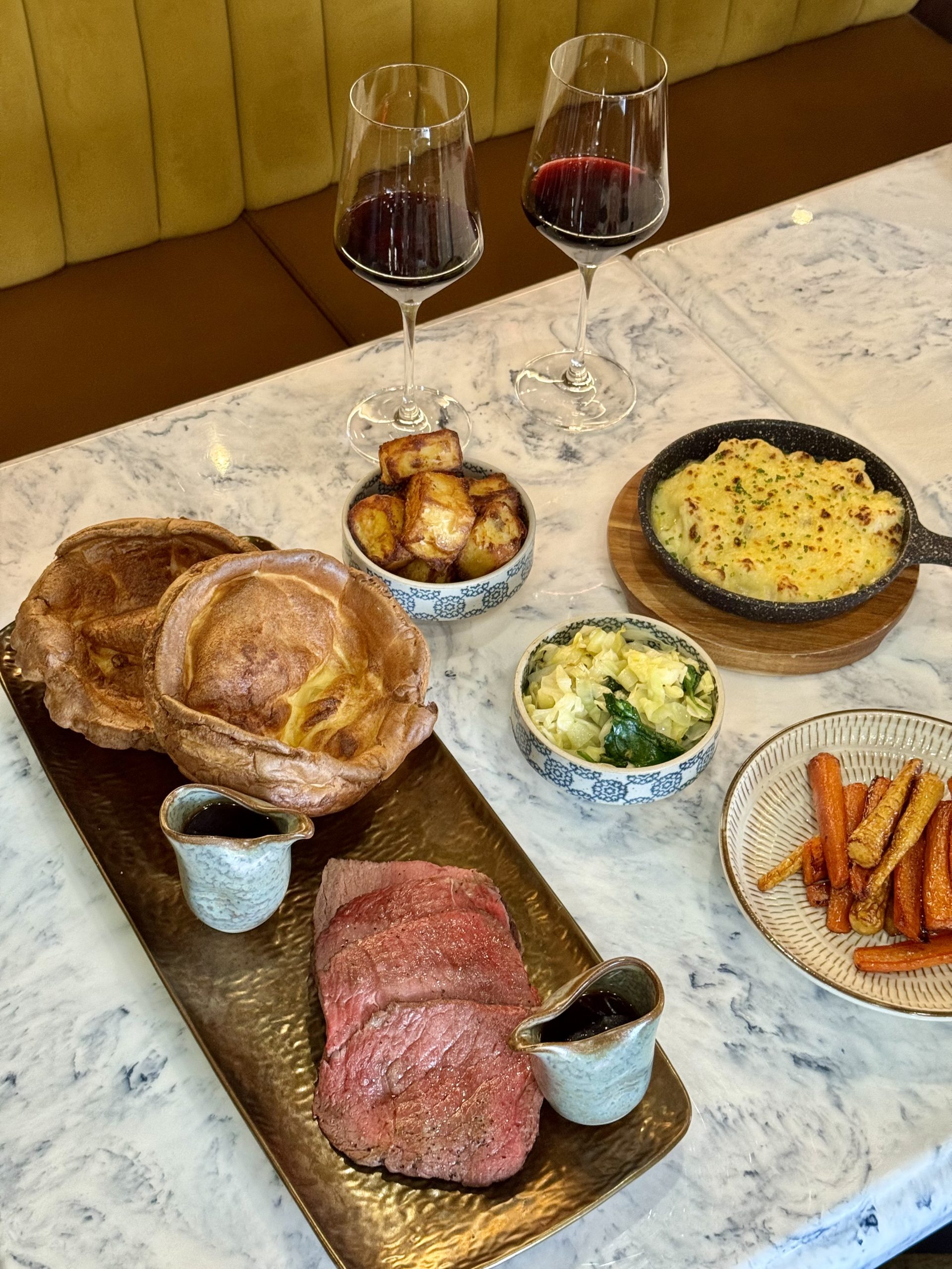 Sunday roast beef